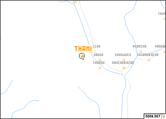 map of Thāmi