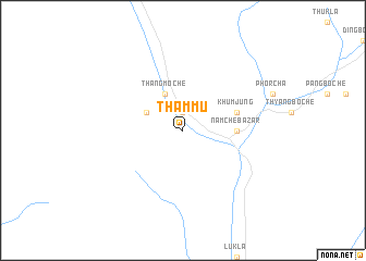 map of Thammu