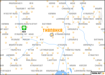 map of Thanahka