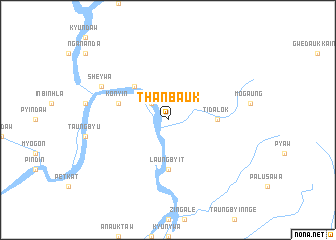 map of Thanbauk