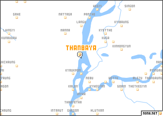 map of Thanbaya