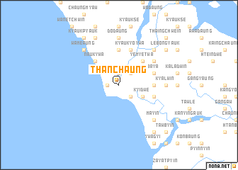 map of Thanchaung