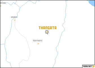 map of Thangata