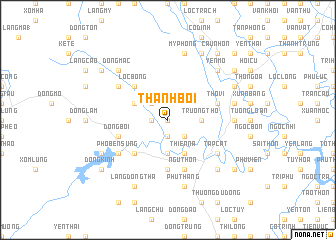 map of Thanh Bối