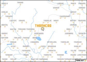 map of Thanh Cao