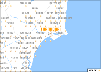 map of Thanh Ðoài