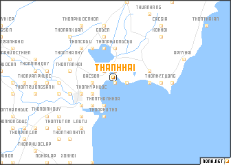 map of Thanh Hải