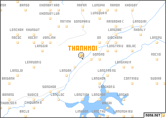 map of Thanh Moi