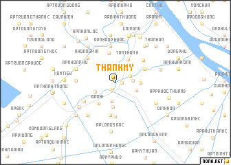 map of Thạnh Mỹ