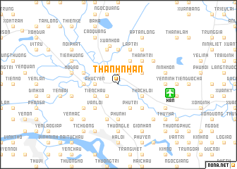 map of Thanh Nhàn