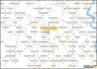 map of Thanh Oai
