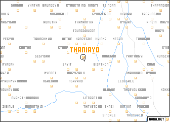 map of Thaniayo