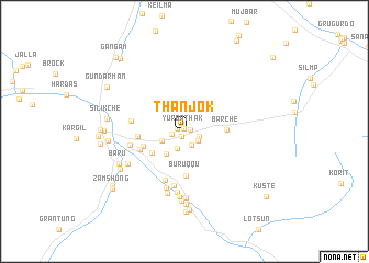 map of Thanjok