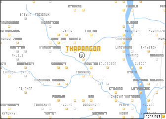 map of Thapangon