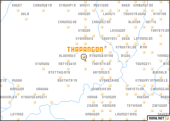 map of Thapan-gon