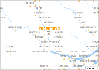 map of Thapangyo