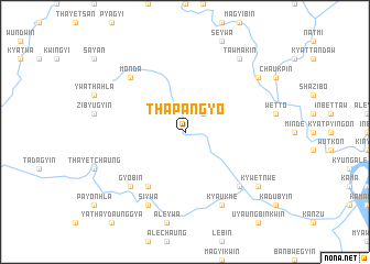 map of Thapangyo