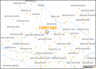 map of Thap Than