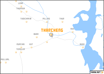 map of Thar Cheng
