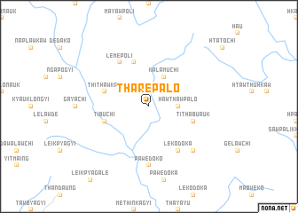 map of Tharepalo