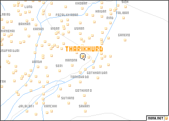 map of Thari Khurd