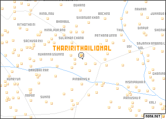 map of Thariri Thailiomal