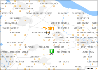 map of ʼt Hart