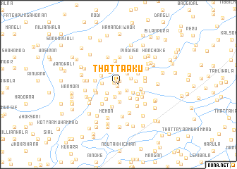 map of Thatta Aku