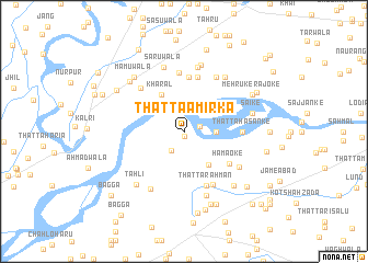 map of Thatta Amirka