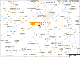 map of Thatta Bonān