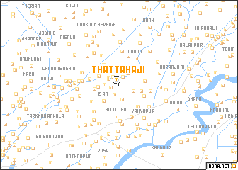 map of Thatta Hāji