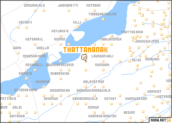 map of Thatta Mānak