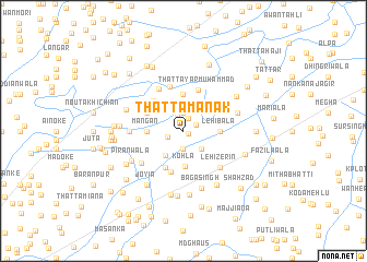 map of Thatta Mānak