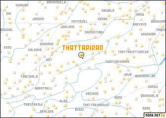 map of Thatta Pirān