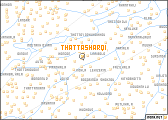 map of Thatta Sharqi