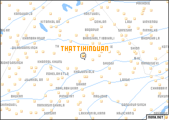 map of Thatti Hinduān