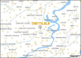 map of Thatti Lāla