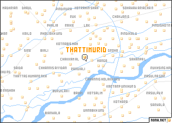 map of Thatti Murīd