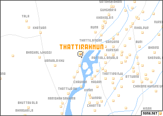 map of Thatti Rāhmun