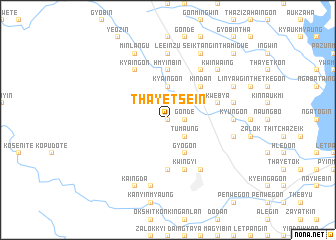 map of Thayetsein