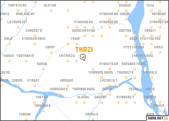 map of Thazi