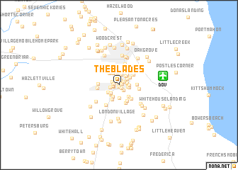 map of The Blades