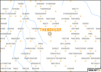 map of Thebokkon