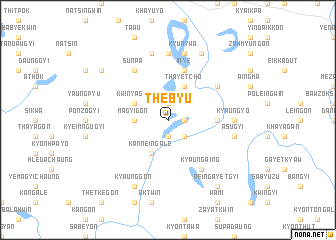 map of Thebyu