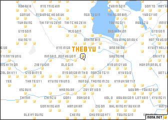 map of Thèbyu