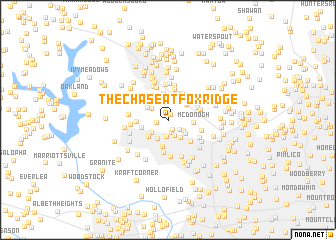 map of The Chase at Foxridge