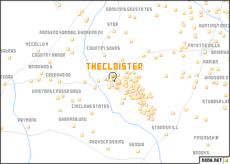 map of The Cloister