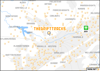 map of The Drifttracks