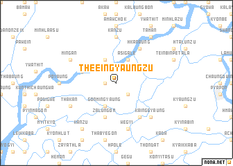 map of The-eingyaungzu