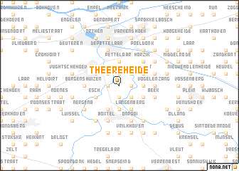 map of Theereheide